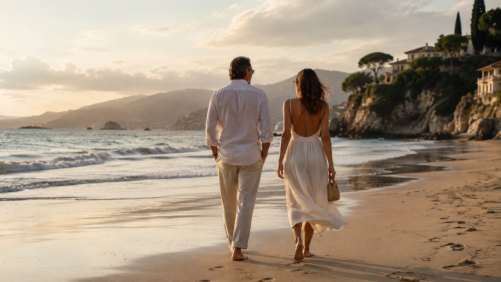 A couple sharing an exclusive lifestyle and a genuine connection